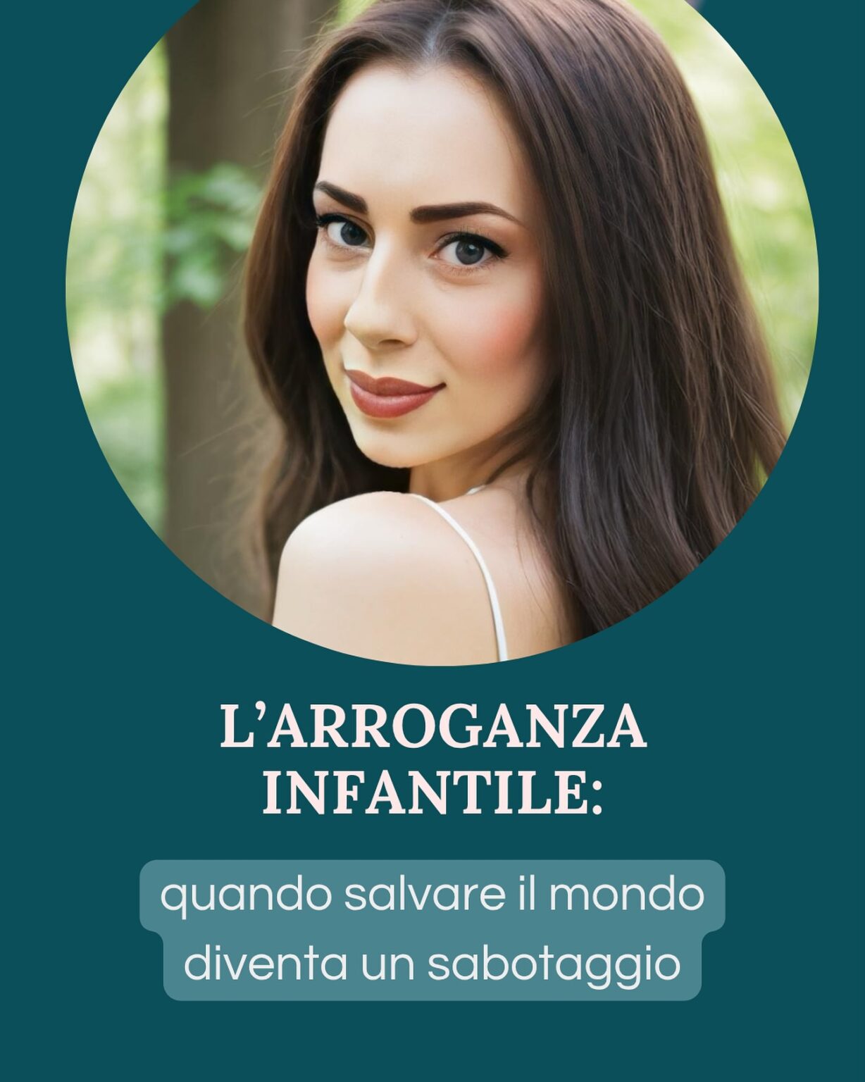 L'arroganza infantile
