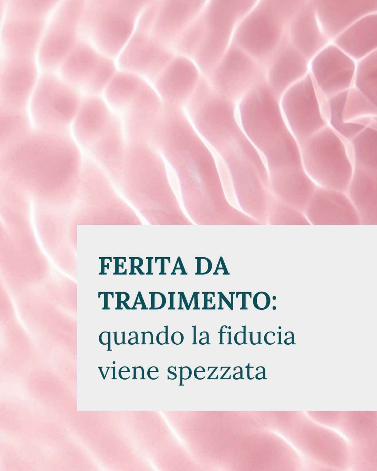 Ferita da tradimento